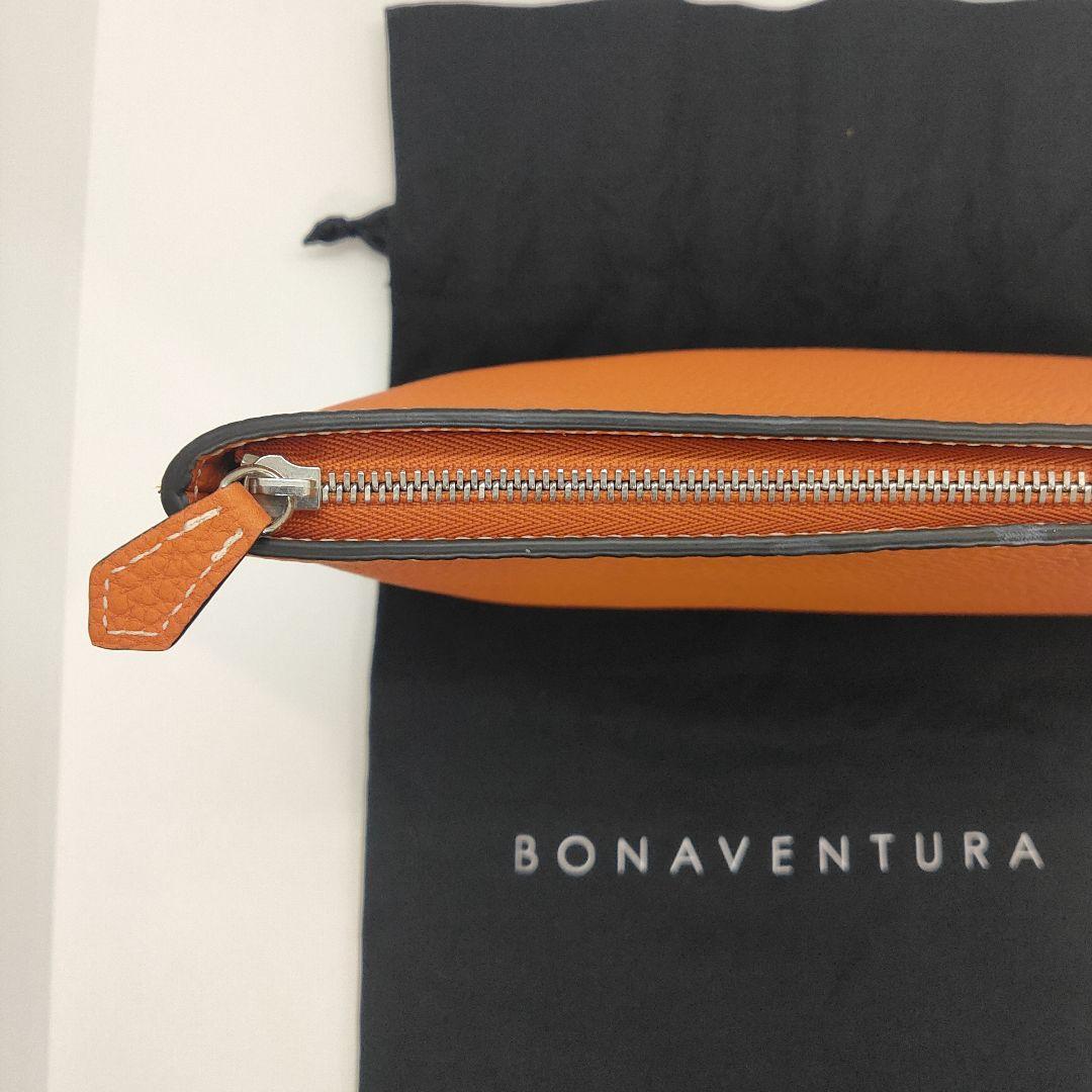 BONAVENTURA ボナベンチュラ スクエアポーチ シュリンクレザー