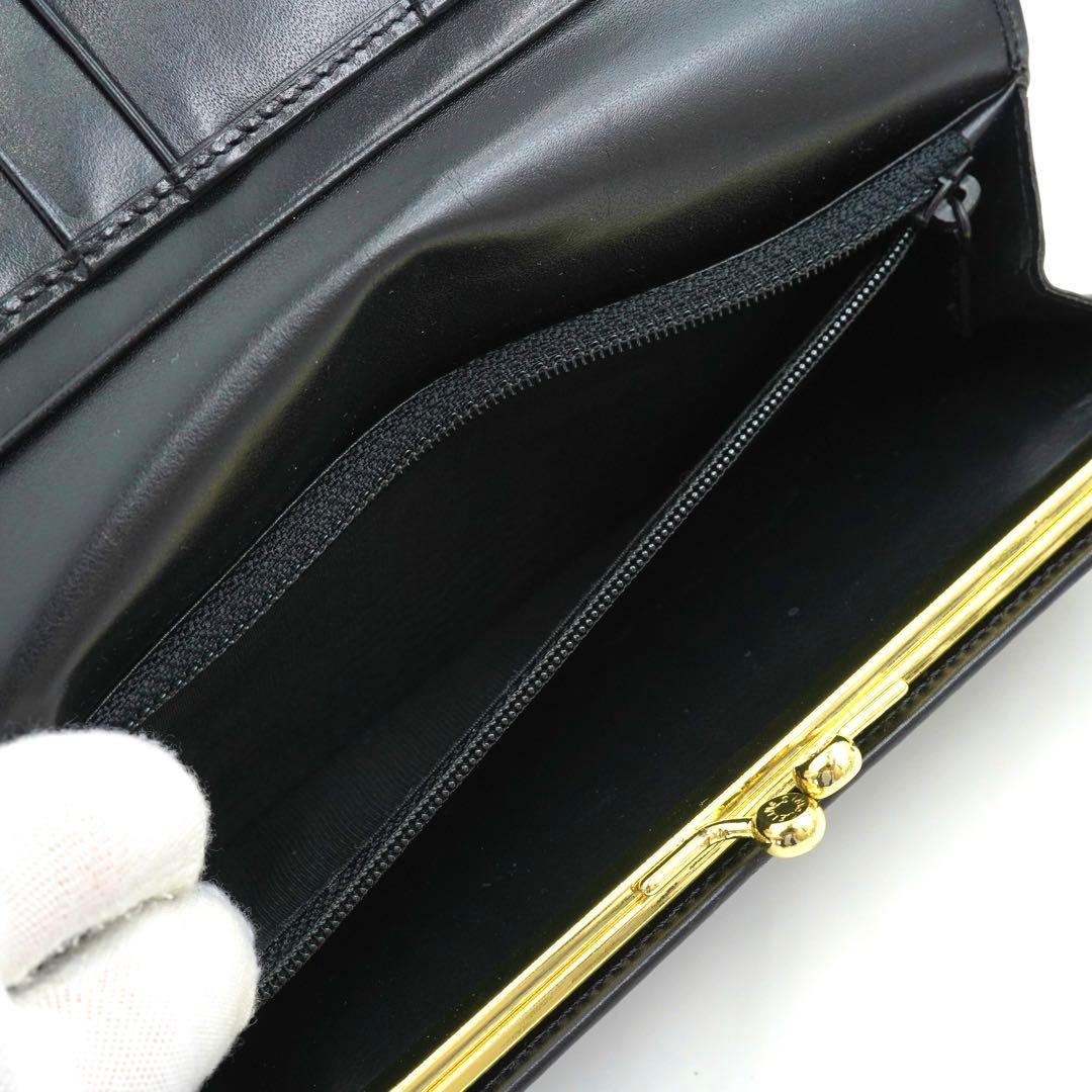 ✨新品未使用✨　CELINE 長財布　マカダム　トリオンフ　がま口　折り財布