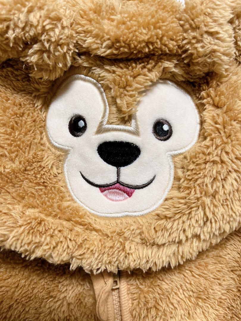 美品 ダッフィー 90 着ぐるみ カバーオール ディズニーシー公式 もこもこ