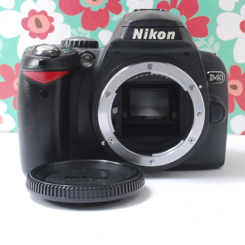 ❤動作品❤NIKON D40ボディ❤使いやすい❤コンパクト❤