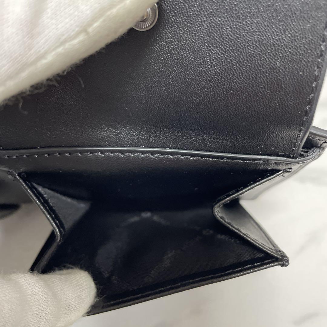 【極美品】マイケルコース　2つ折り財布　ブラック　メンズ