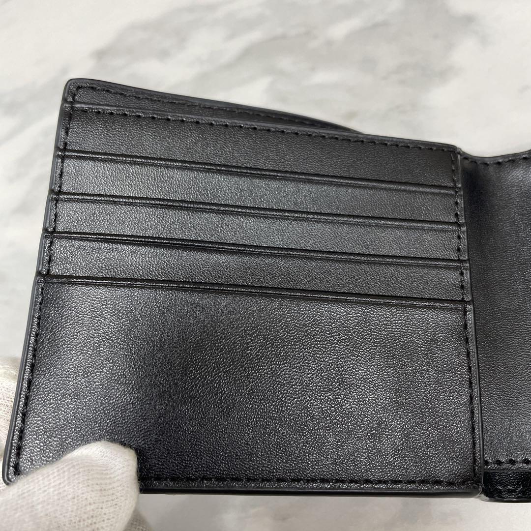 【極美品】マイケルコース　2つ折り財布　ブラック　メンズ