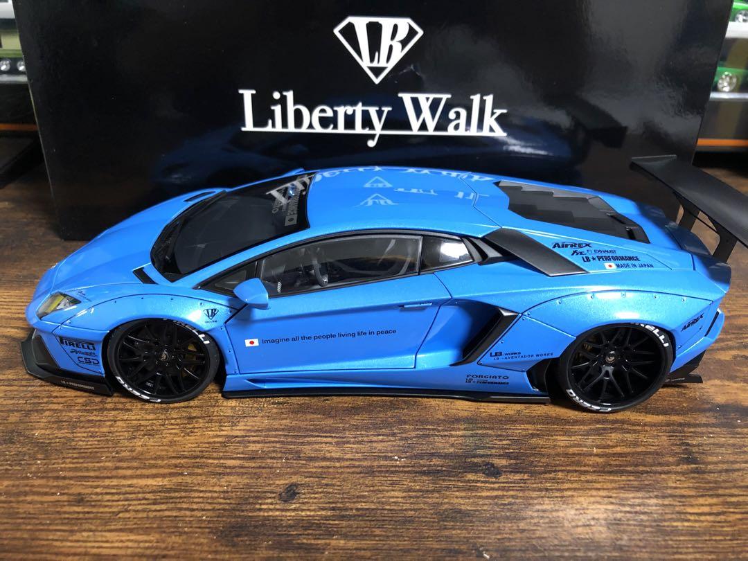 オートアート 1/18 リバティーウォーク ランボルギーニ アヴェンタドール