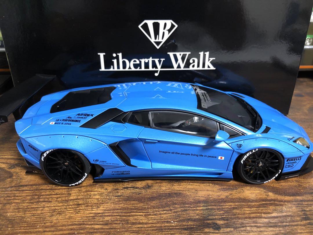 オートアート 1/18 リバティーウォーク ランボルギーニ アヴェンタドール