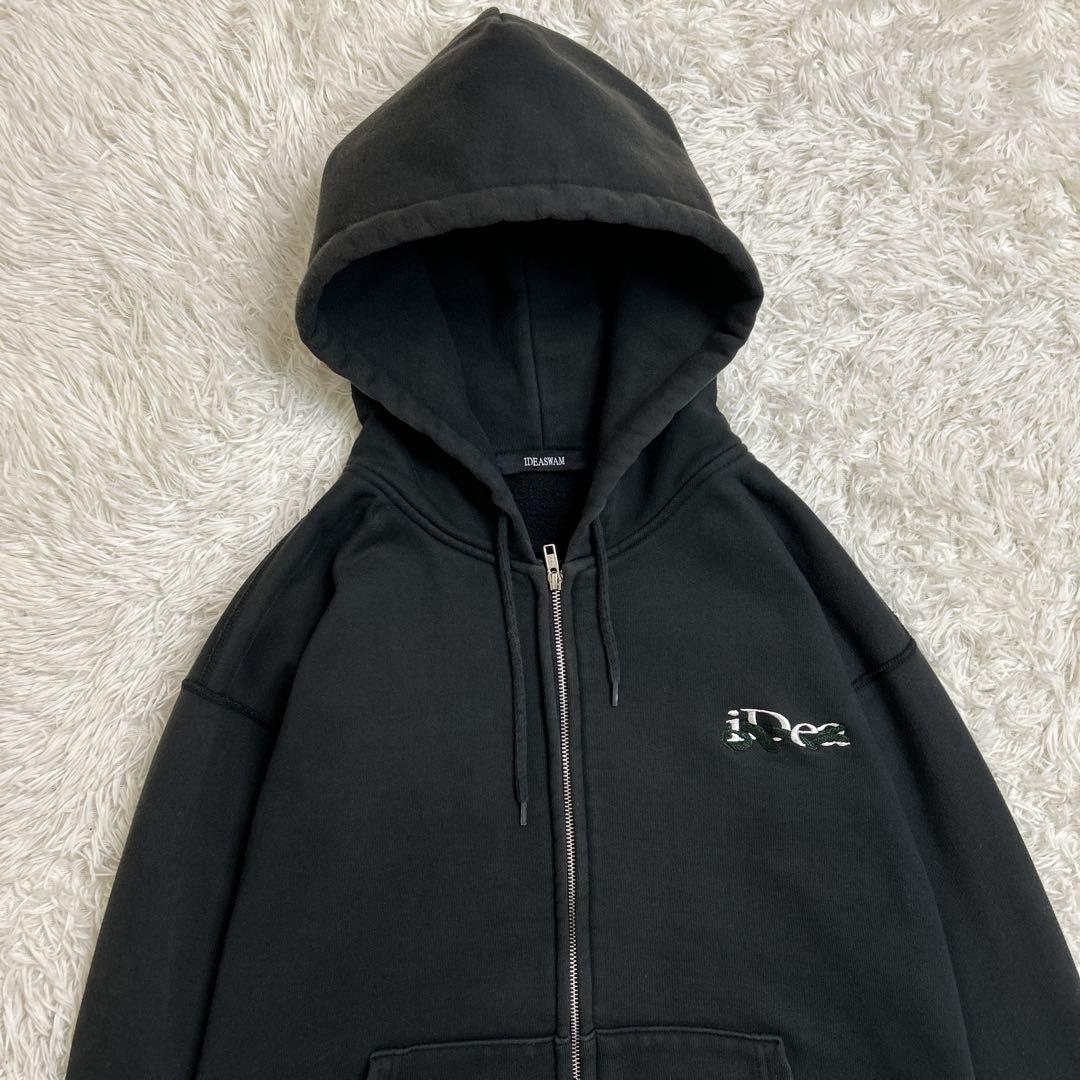 IDEASWAM ZIP HOODIE snake logo ジップパーカー - メルカリ