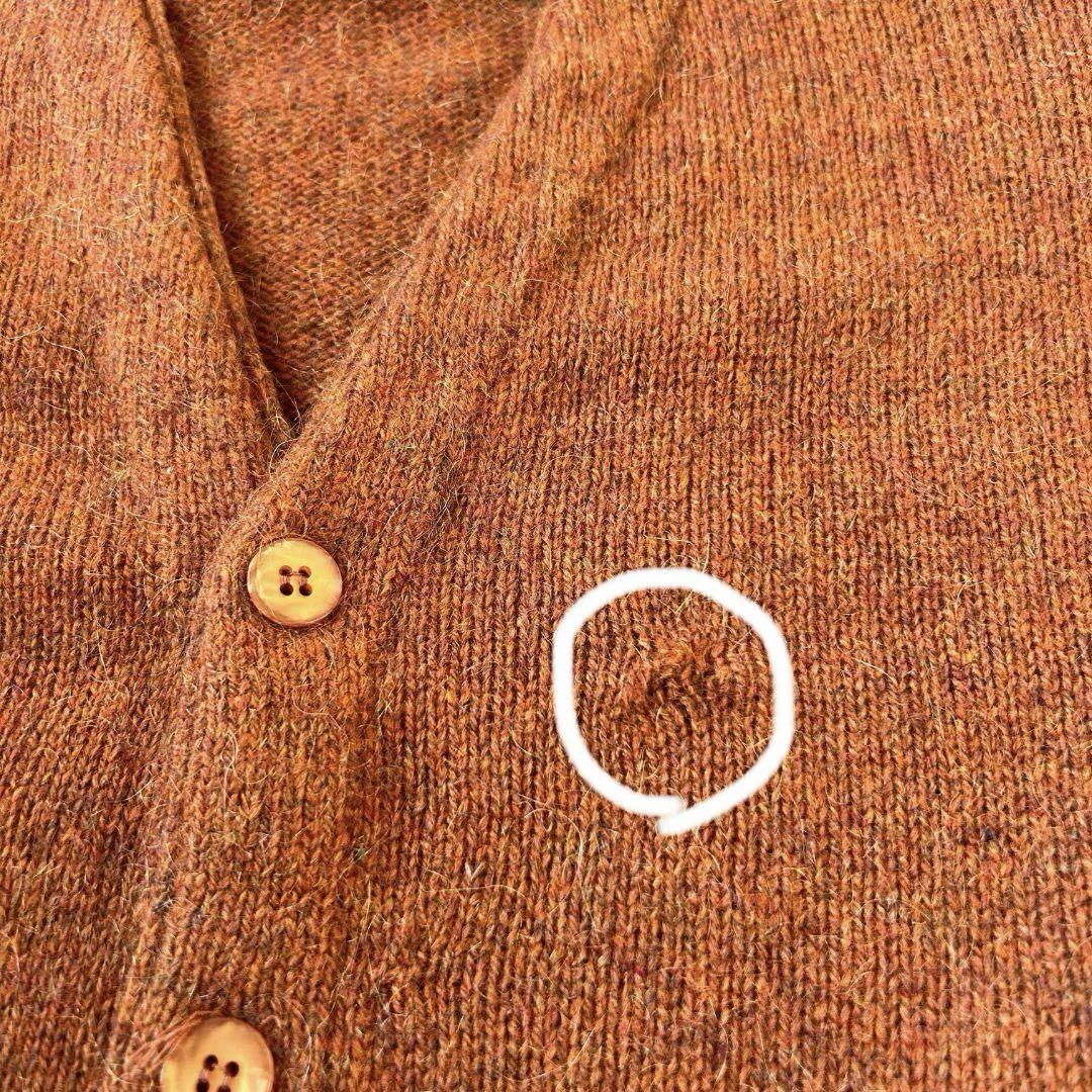 60s70s Jantzen tumblespun ニットカーディガン