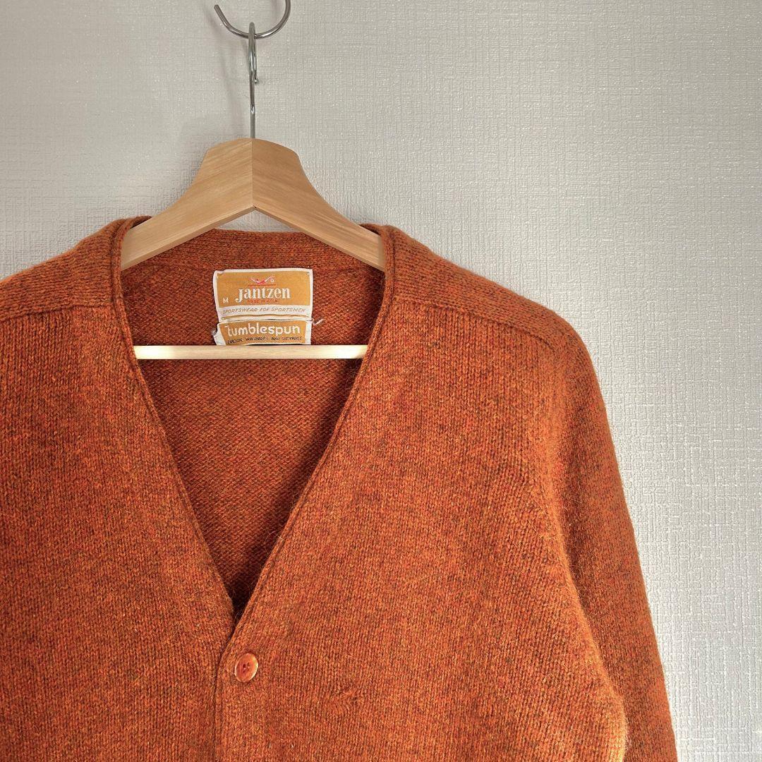 60s70s Jantzen tumblespun ニットカーディガン