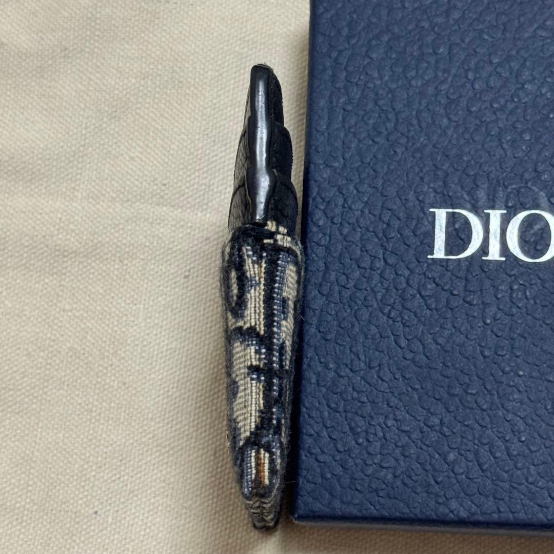 ディオール カードホルダー オブリーク ジャカード-グレインドカーフスキンChristian Dior MEDICALDB_JP