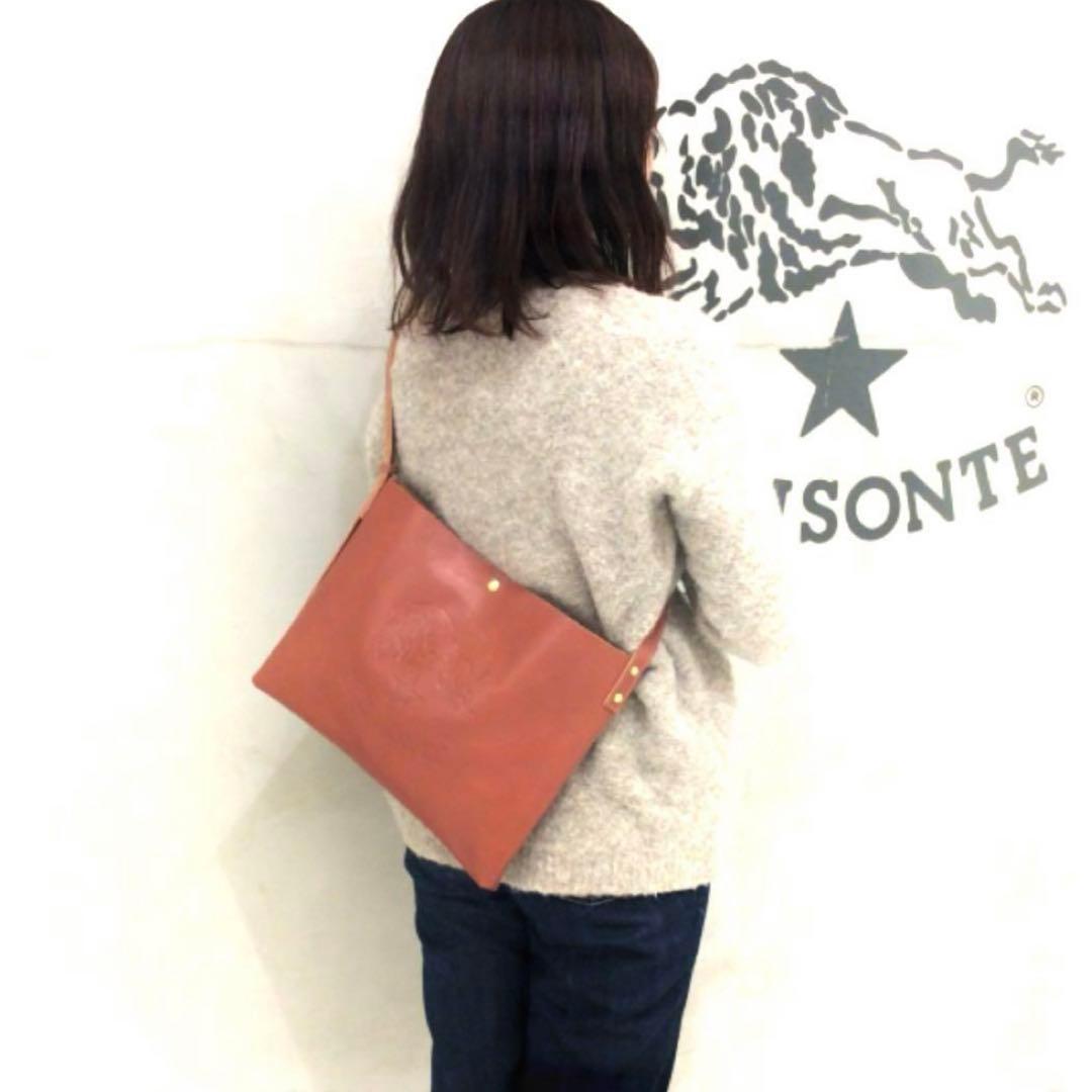 IL BISONTE イルビゾンテ クロスボディショルダー BiGロゴ IL BISONTE イルビゾンテ クロスボディショルダー BiGロゴ