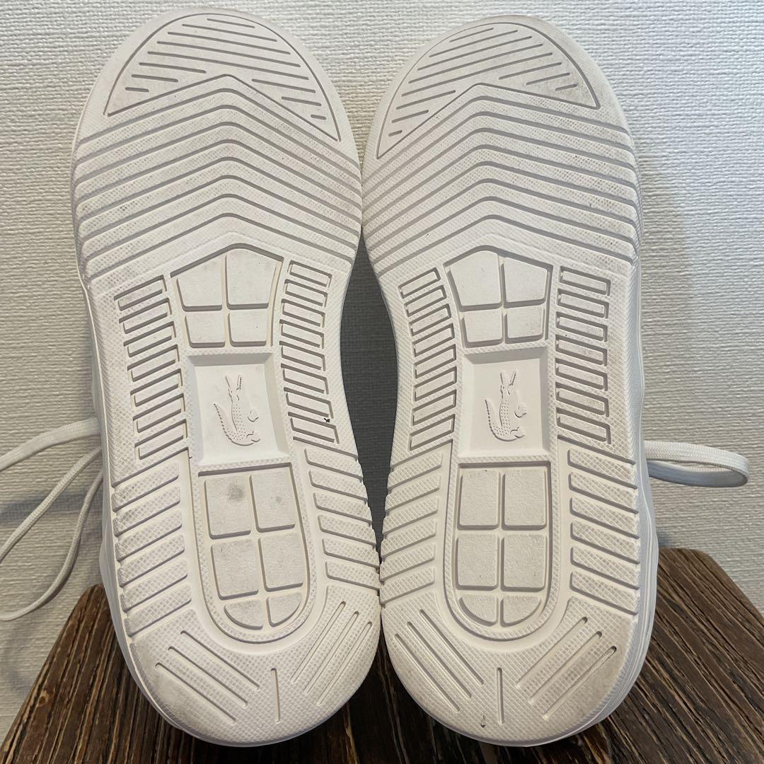 ☆値下げしました☆LACOSTE スニーカー ホワイト/オフホワイト