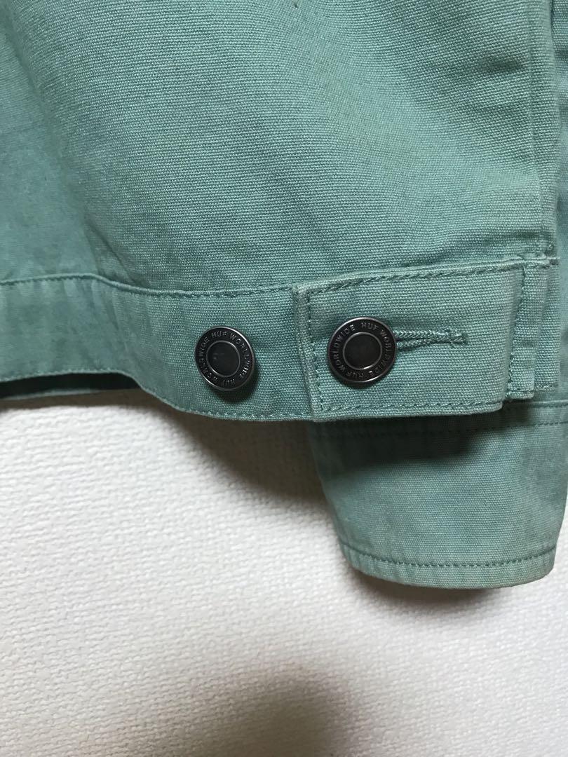 希少❤️ HUF フェード　レミントンジャケット　ダック　襟コーデュロイ　短丈