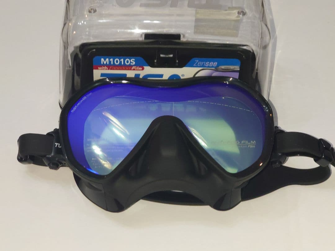 TUSA ダイビングマスク Zensee Pro M1010S QBA 黒色