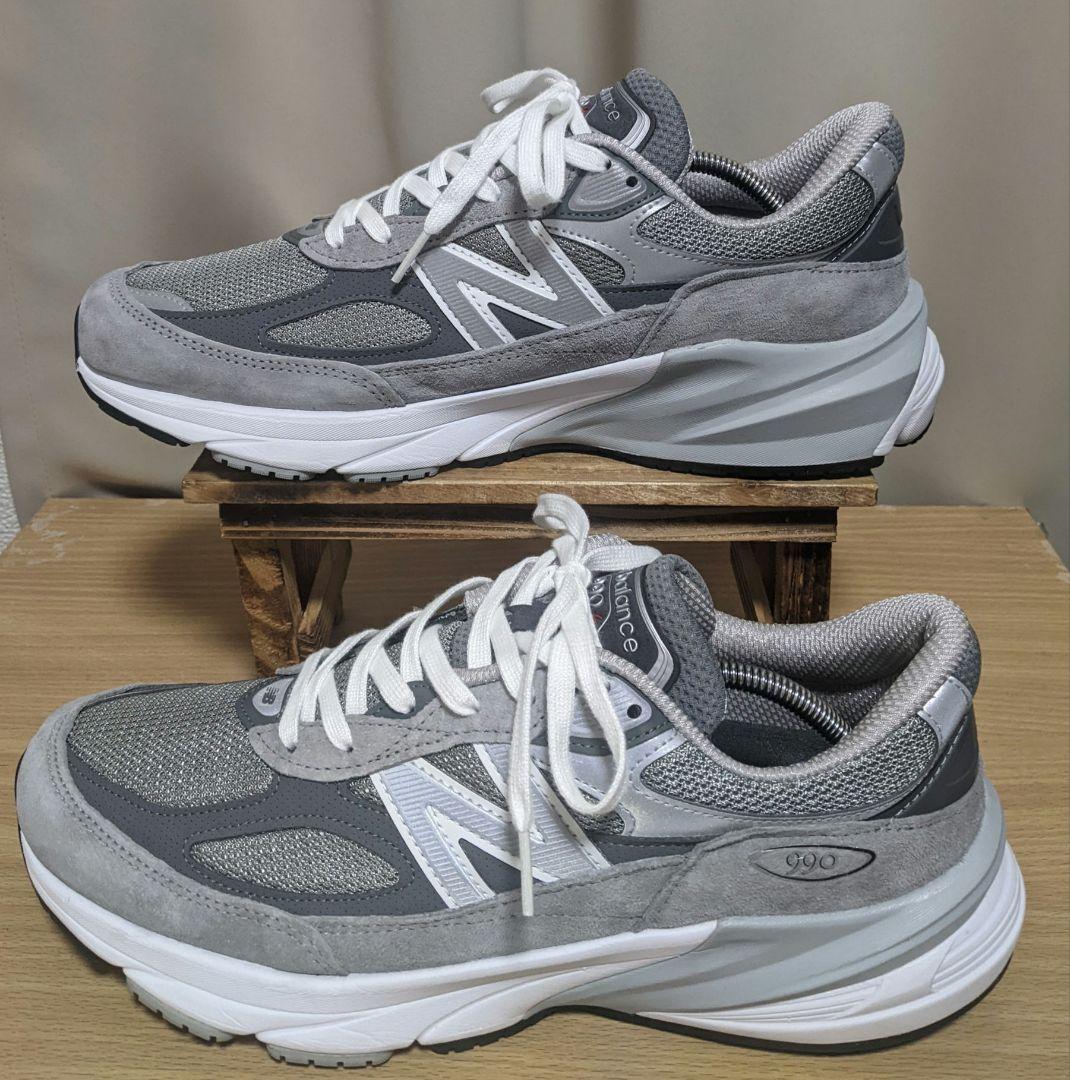 ニューバランス990V6 ランニングシューズ　グレー　サイズ28cm