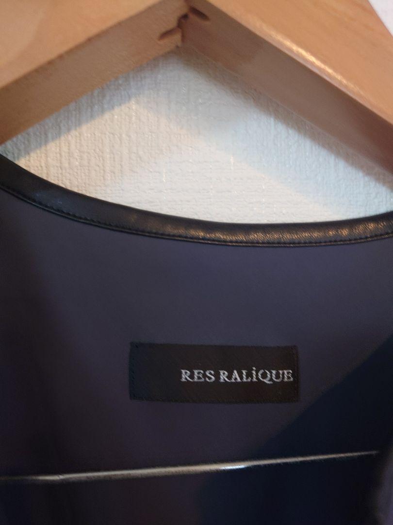 新品RES RALIQUE レラリック ブラック ダークグレー ワンピース