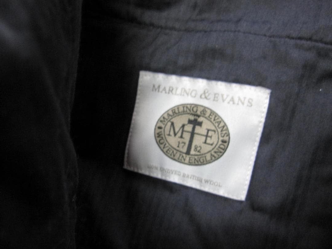 【美品】英国 MARLING & EVANS ツイード生地 スラックス 50 【美品】英国 MARLING & EVANS ツイード生地 スラックス 50