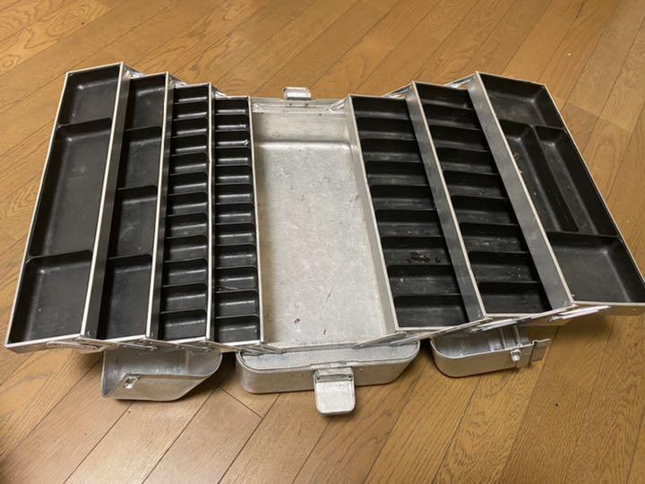アムコ 1000A【UMCO】 7段 オールド アルミタックルボックス