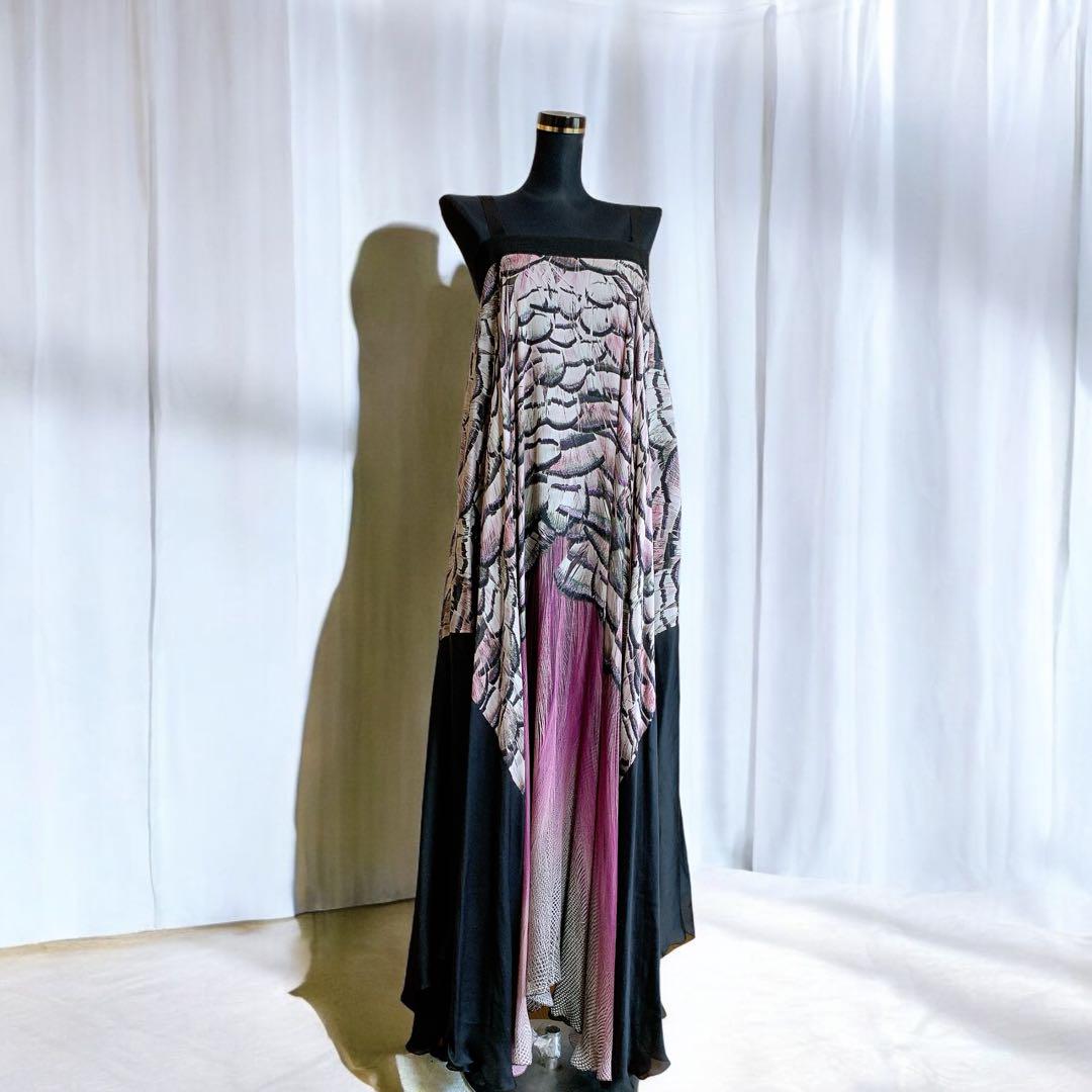 2025年新作アイテムが続々登場 roberto 未使用 cavalli ロングワンピース ロベルトカバリ ワンピース