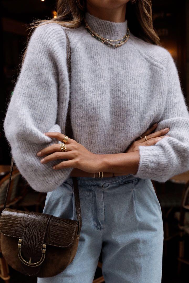美品】Sezane アルパカニット M セザンヌ トップス