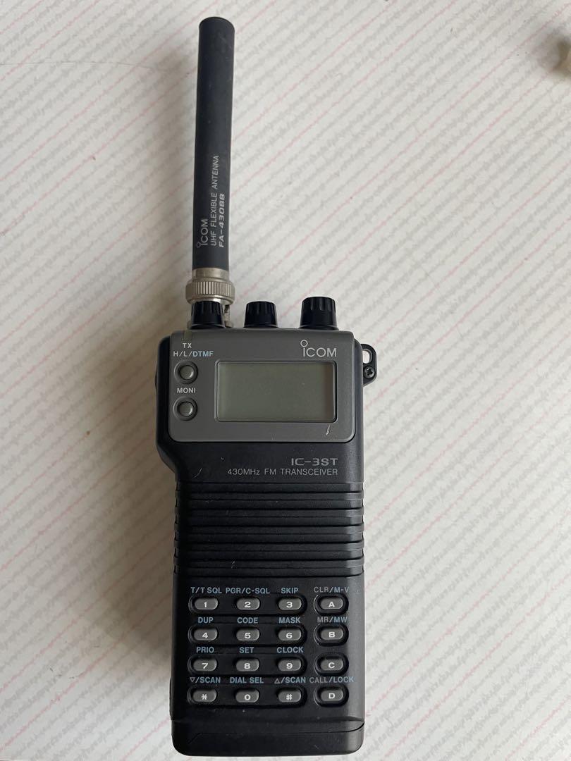 Icom IC-3G 430MHz FMトランシーバー ICOM IC-3ST 430MHz FMトランシーバー - メルカリ