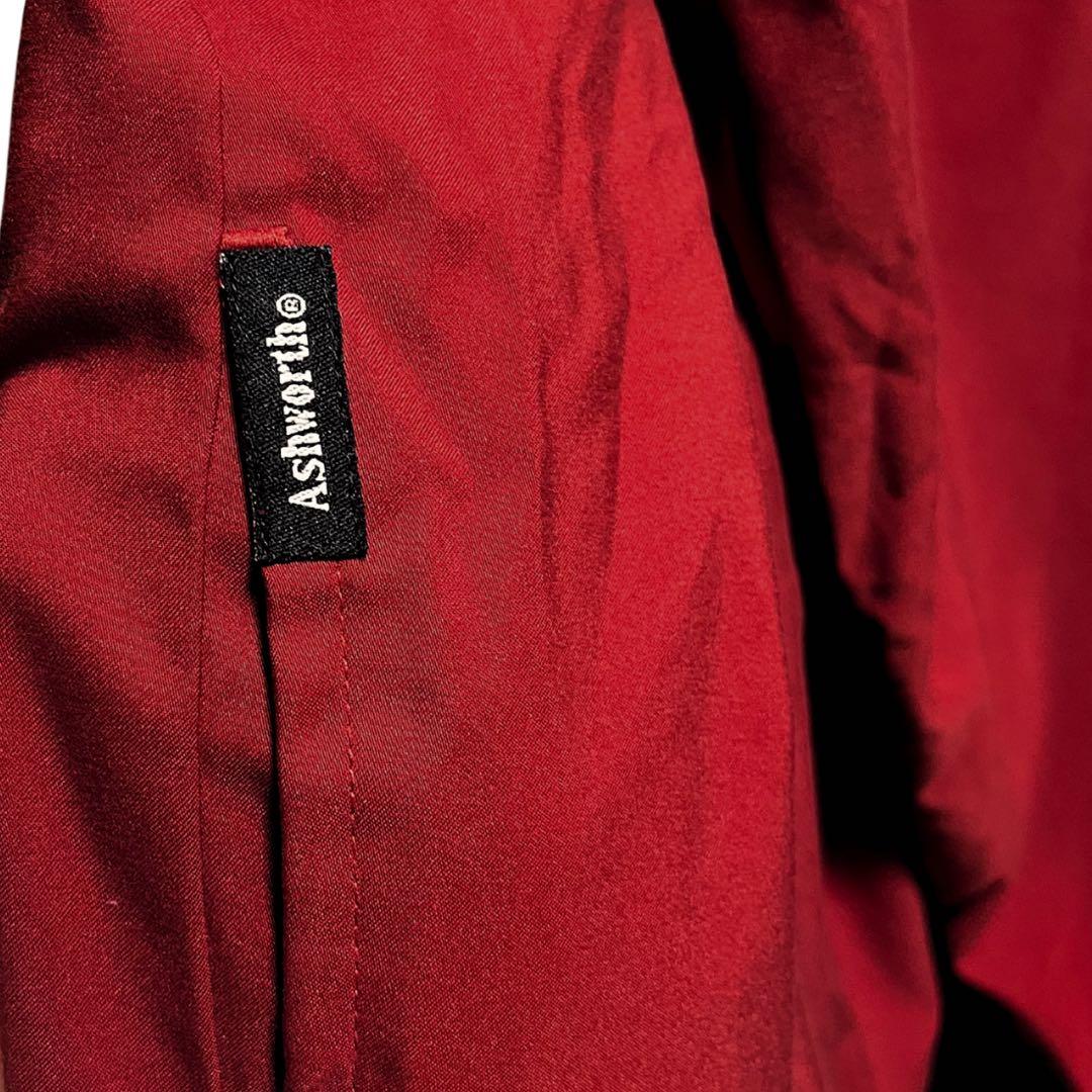 【名作レトロ】Ashworth ゴルフウェア Lサイズ ナイロンブルゾン 古着 【名作レトロ】Ashworth ゴルフウェア Lサイズ ナイロンブルゾン 古着