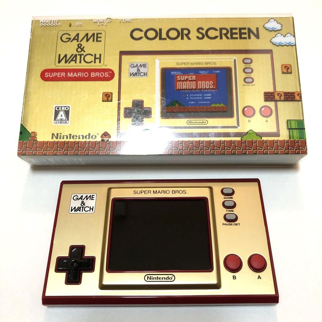美品)ゲーム&ウォッチ スーパーマリオ ニンテンドー 任天堂