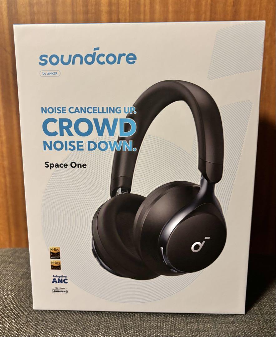 美品 Soundcore Space One ワイヤレスヘッドホン アンカー