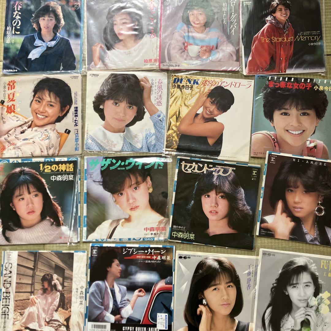 アイドル　シングルレコード　セット　まとめ