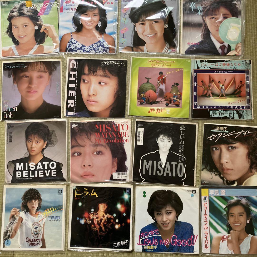 アイドル　シングルレコード　セット　まとめ