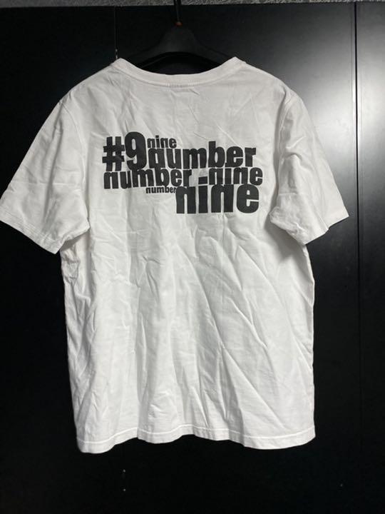 希少 サイズ4 ソロイスト 9w10D-m78978406418 ナンバーナイン ナインインチネイルズロゴTシャツ 爆買い新作