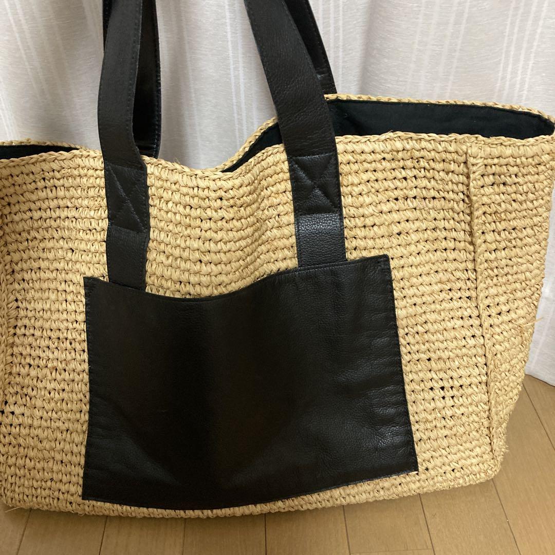 【冬バーゲン★】 LUDLOW（ラドロー）UA別注RAFFIA メルカリ - バック TOTE バッグ