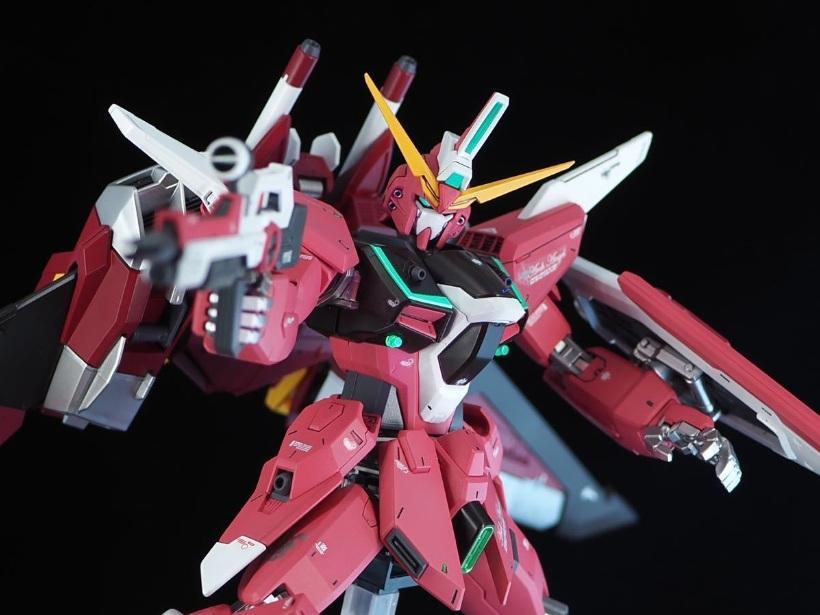 MG インフィニットジャスティスガンダム 全塗装完成品