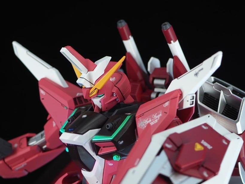 MG インフィニットジャスティスガンダム 全塗装完成品