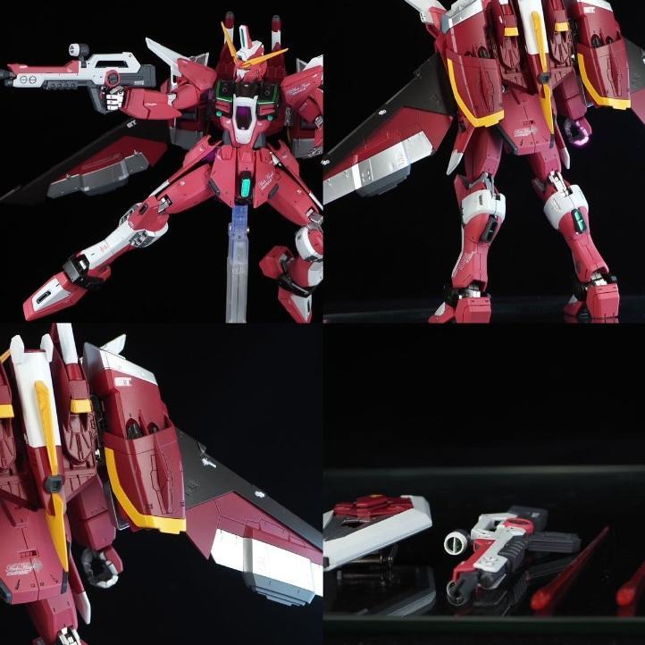 MG インフィニットジャスティスガンダム 全塗装完成品
