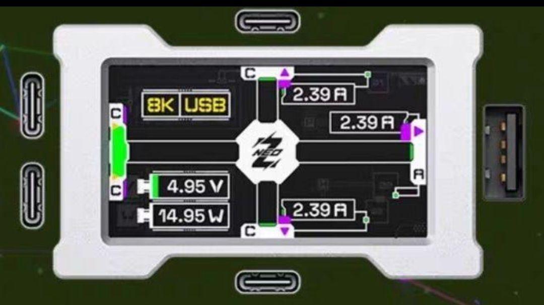 HM LAB e-sports USB HUB (ZNEO HUB) シルバー