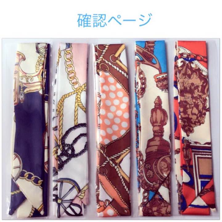 t h e o r y さま 確認ページです♡ スカーフリボン