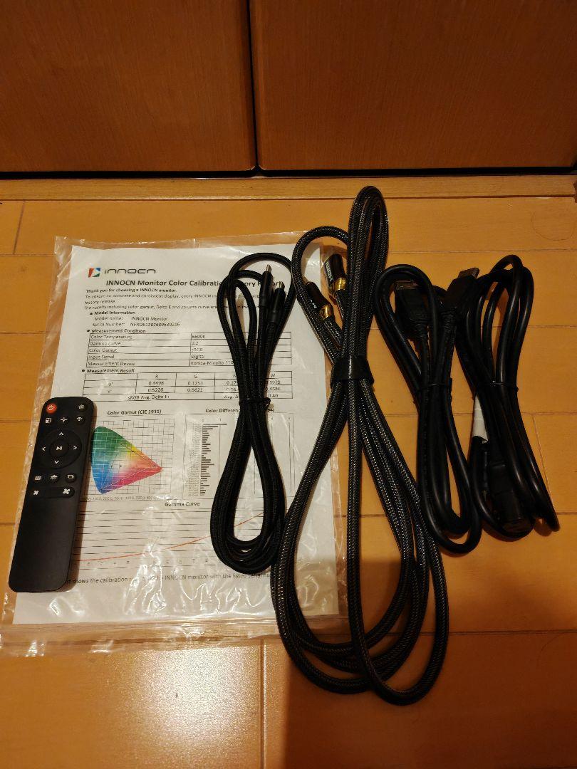 【中古】innocn 43.8インチ ウルトラワイドモニター 本体