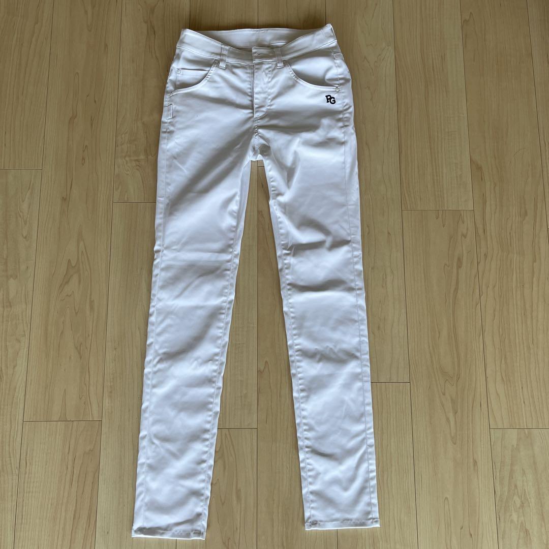 PEARLY GATES レディースパンツ 00サイズ ホワイト 6,000円