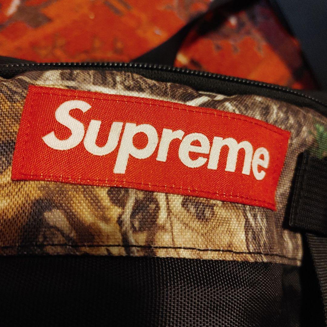 美品Supreme リアルツリーカモ　ボディバッグ