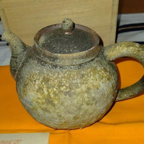 越前焼名工　村島　順　【鮎陶房】急須の代表的作家自然自然灰釉究極美の横手逸品急須 Amazon.co.jp: 越前焼名工 村島 順 鮎陶房 急須の代表的作家の