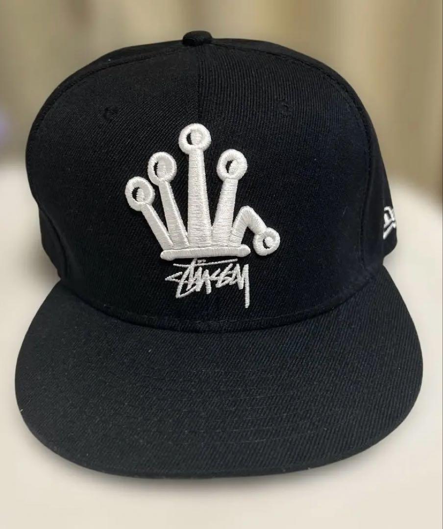 激レア STUSSY×NEWERA コラボ キャップ 折れクラウン 9FIFTY