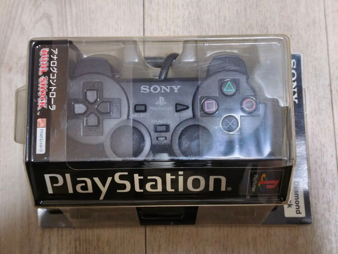PS アナログコントローラー ダイヤモンドブラック SCPH-1200
