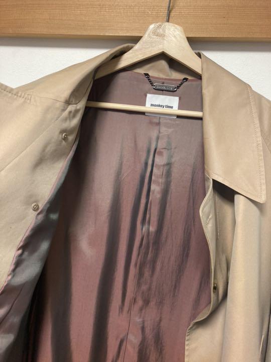 ベージュ ⭕️りさいくるまーと様専用⭕️ monkey time TRENCH COAT 3XyVQ-m78997268385 ➥したため