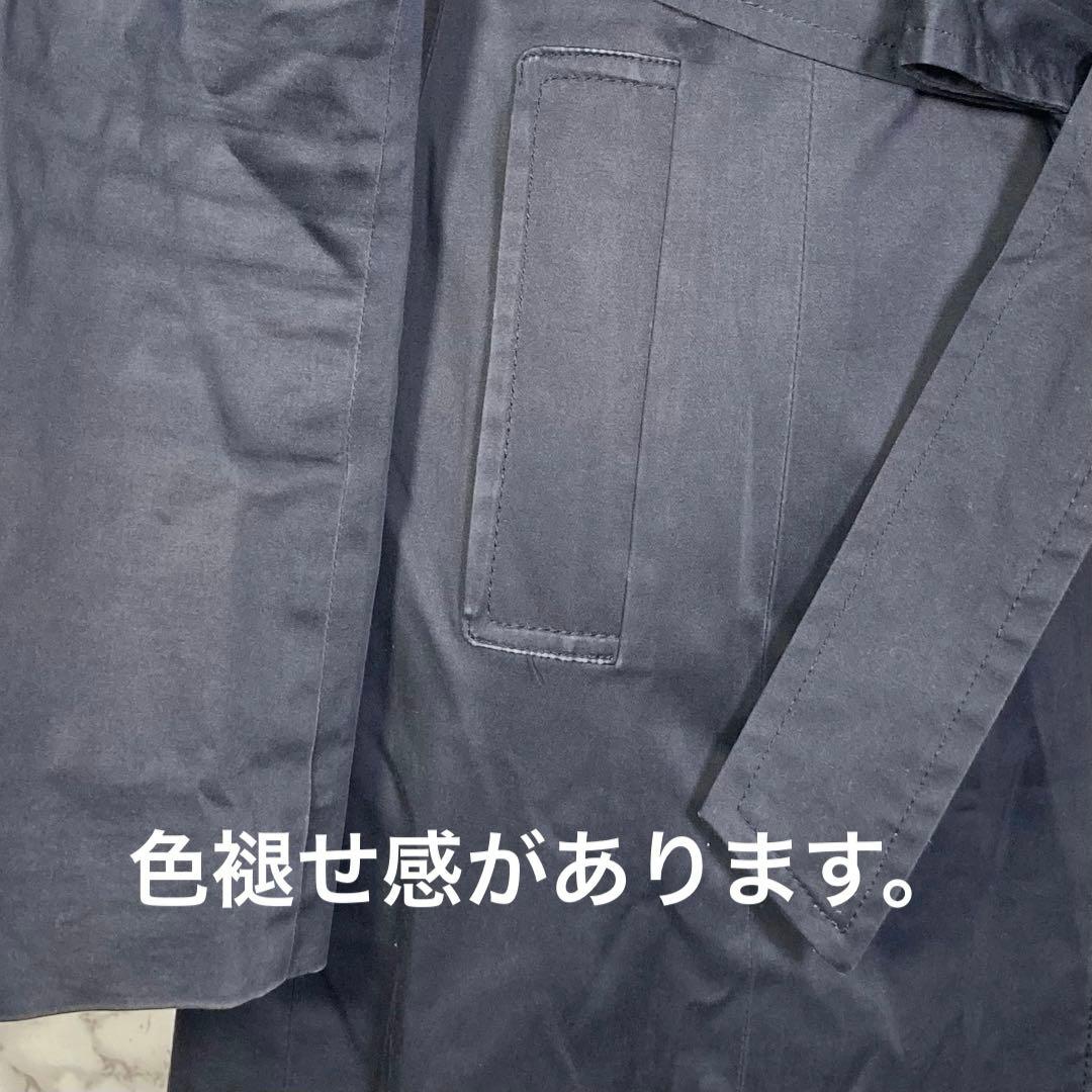 QUEENS COURT　（2）　トレンチコート　スプリングコート　ネイビー