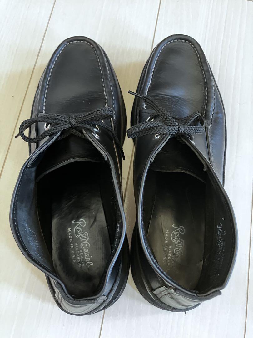 【美品】ラッセルモカシン/スポーティングクレー チャッカブーツ