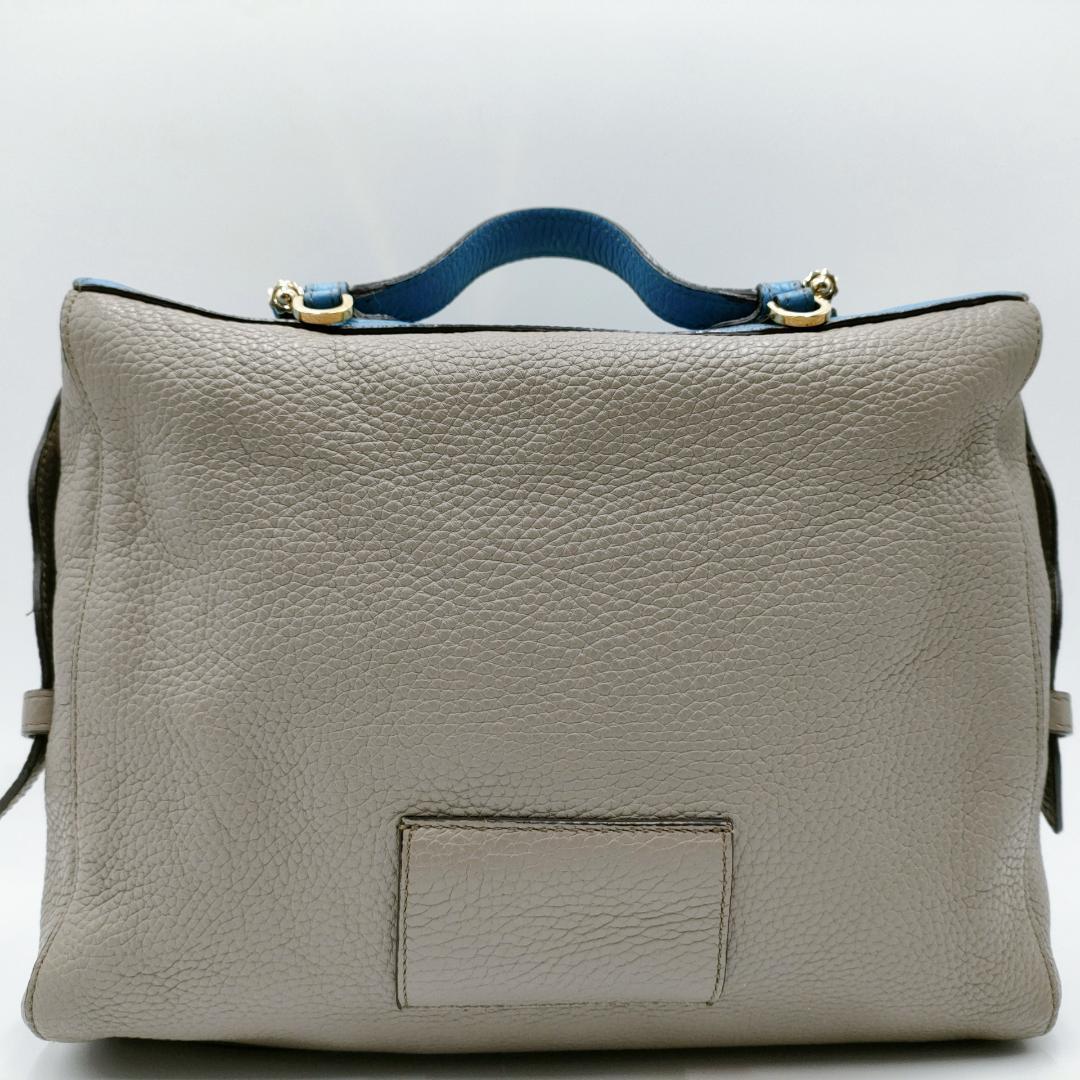 良品 FURLA GARDENS 2WAY バッグ　希少デザイン　c462