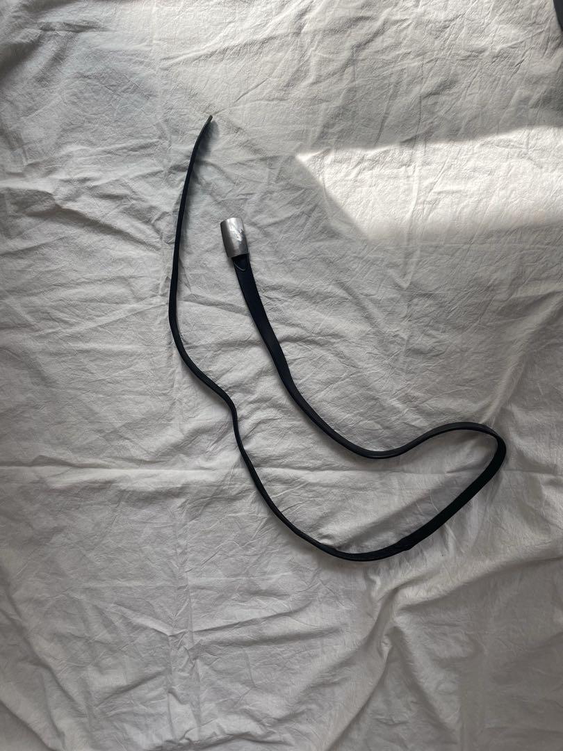 小物 NO ID. leather belt \"super long\"