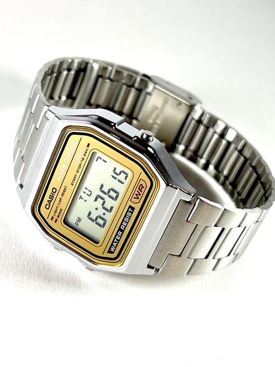 ★新品送料無料★ CASIO チープカシオ ゴールド デジタル腕時計