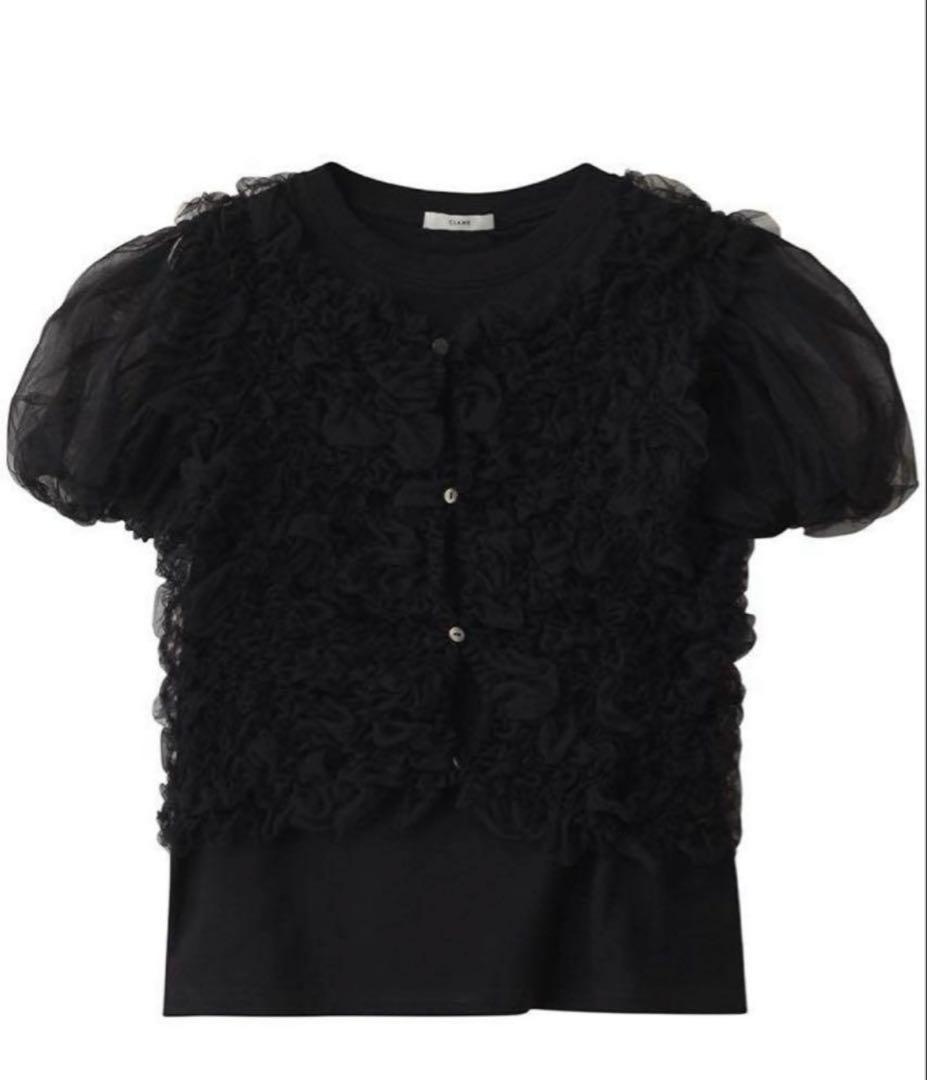 専用！新品タグ付きCLANE TULLE VEST LAYERED TOPS TULLE VEST LAYERED TOPS｜TOPS(トップス)｜CLANE OFFICIAL