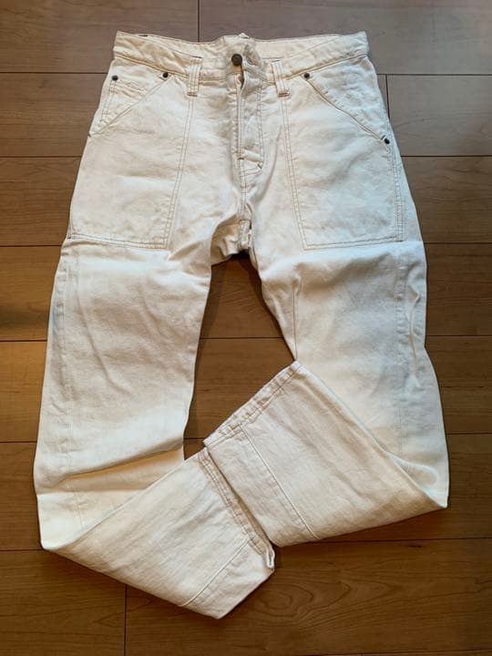 DSQUARED 2 ディースクエアード ホワイトデニム メンズ サイズ46