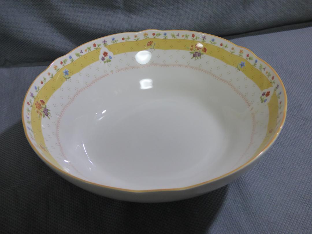 Noritake ノリタケプリマチャイナ トゥルーラブサラダボウル美品